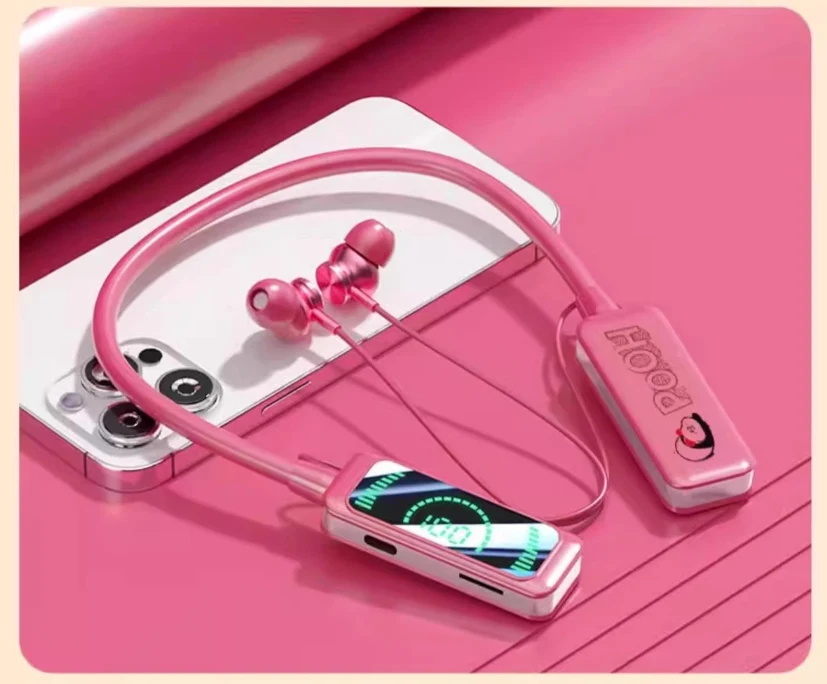 Title 12, Neck-mounted Wireless Noise Reduction Bluetooth...