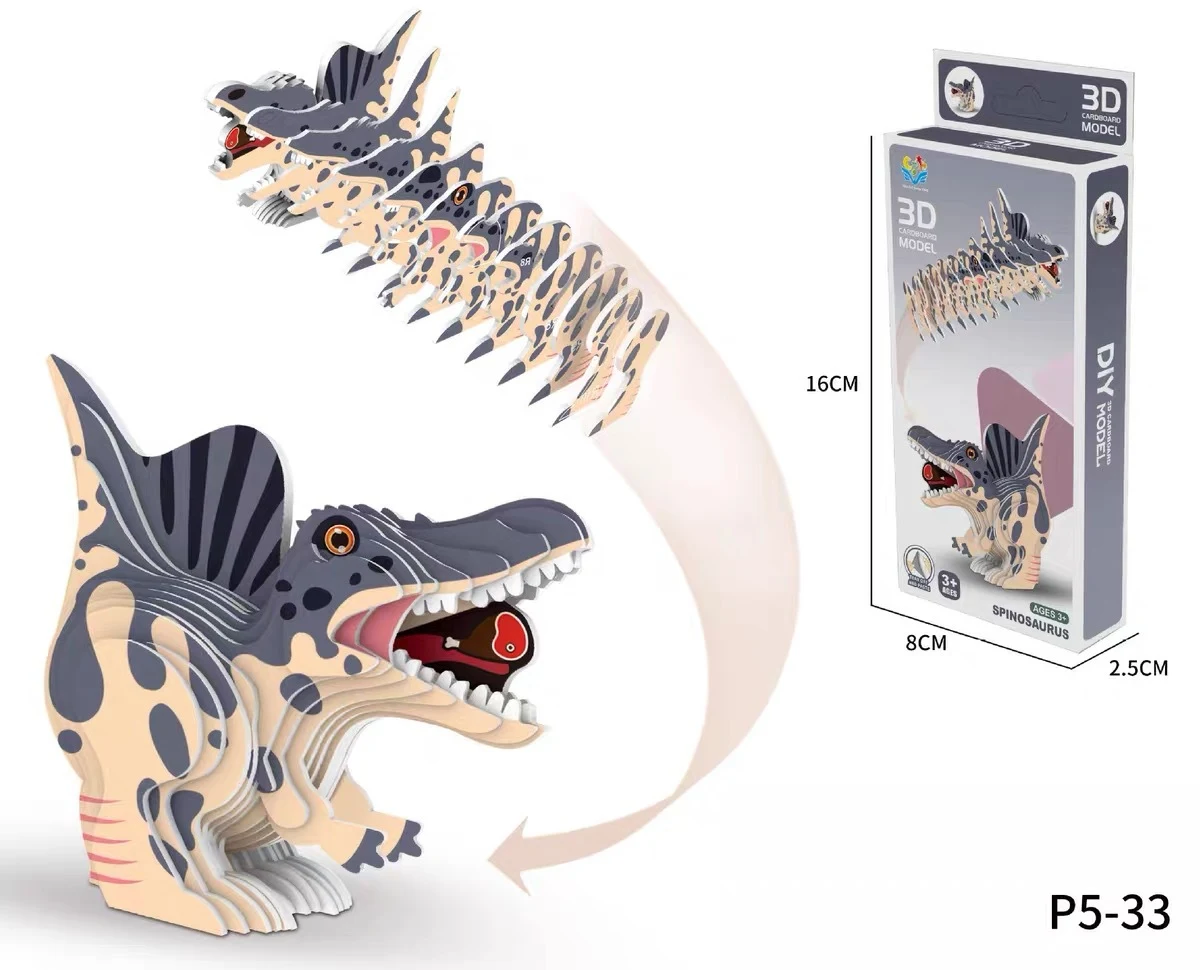 Quebra-cabeça 3D de modelo de animal pequeno. Monte seu próprio animal tridimensional! Ideal para crianças e adultos, estimula a criatividade, coordenação e diversão garantida. — foto 6
