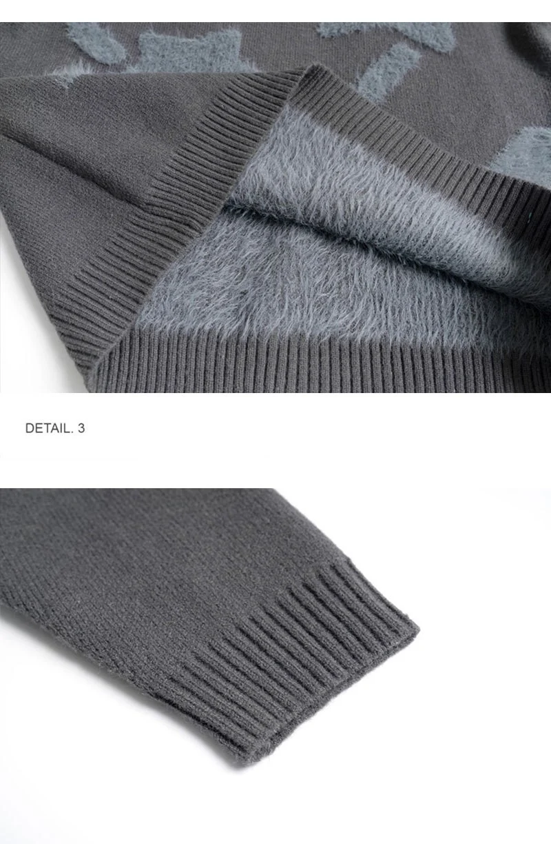 Title 3, Men and Womens Idle Style All-matching Sweater...