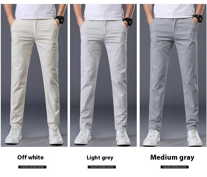 Title 4, Mens Casual Elastic Slim Fit Small Straight Le...