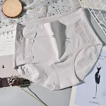 Ropa interior de encaje de algodón puro transpirable para mujer de talla grande, cómoda y elegante, ideal para el día a día. — foto 5