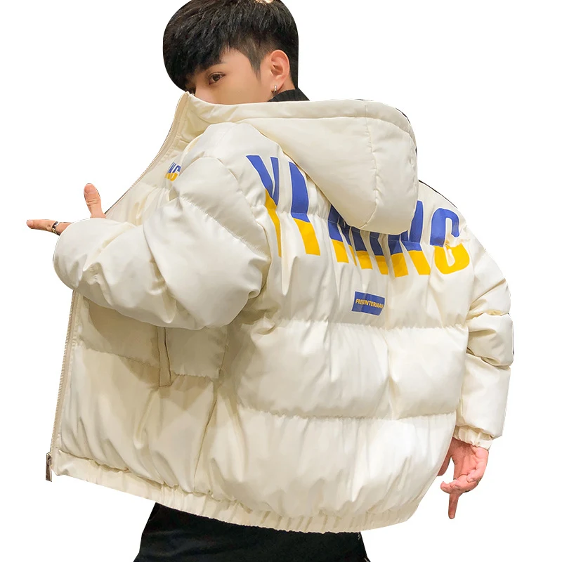 Trendy men's fashionable thick cotton coat. Stay warm and stylish this winter with this comfortable and durable coat. Pe — photo 3