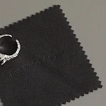 Clean Double-sided Velvet Silver Cloth gently cleans and polishes without scratching, perfect for keeping your silver it — photo 1