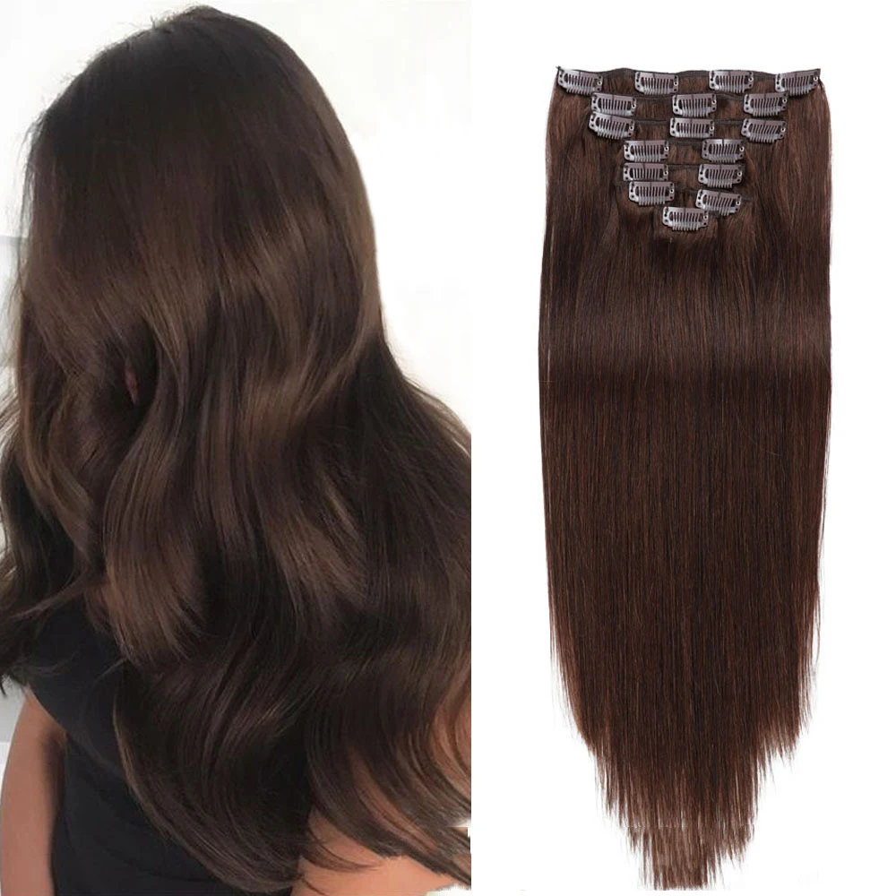 Aplique de cabelo sem marcas, peruca ao vivo. Obtenha um visual natural e sem danos. Desfrute de cabelos longos e volumosos com facilidade e praticidade. — foto 4