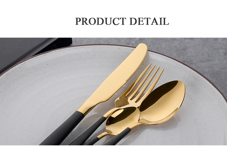 Title 3, Four-piece Stainless Steel Cutlery
