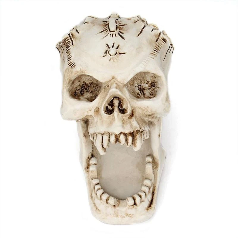 Title 5, Fangs Horror Face Storage Pen Holder Creative O...
