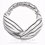 South Korea Spring/Summer Cross Tight Hair Band. Secure hold, breathable and comfortable. Perfect for sports, workouts, — photo 8