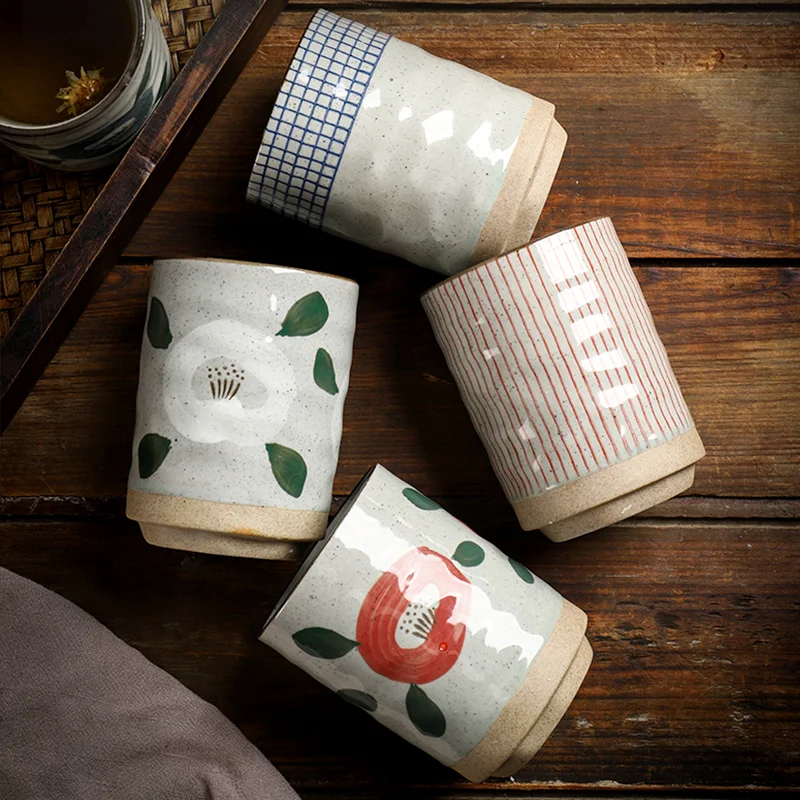 Title 2, Creative Tea Cup Vintage Ceramic Sushi Cup Serv...