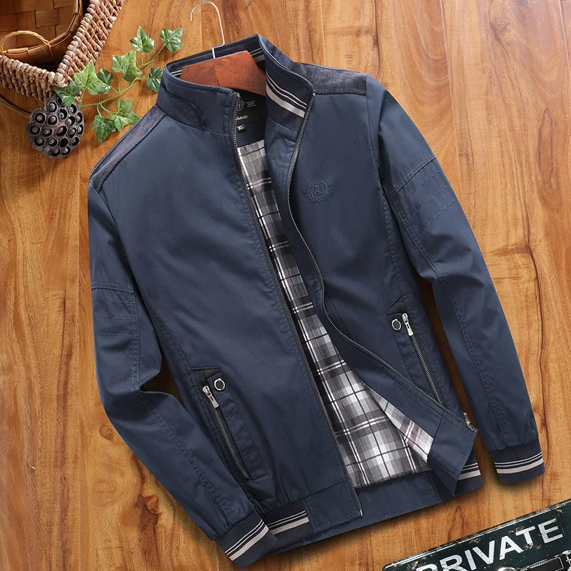 Jaqueta Casual Folgada Fina Masculina Leve e Confortável Ideal para o Dia a Dia Perfeita para um Look Relaxado e Moderno Casual. — foto 3