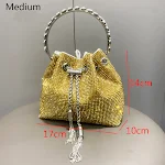 Europäisch-Amerikanische Glitzer-Diamant Handtasche für Damen Stilvolle Abendtasche Funkelnder Glanz Perfekter Begleiter für besondere Anlässe Modisches Design — foto 15