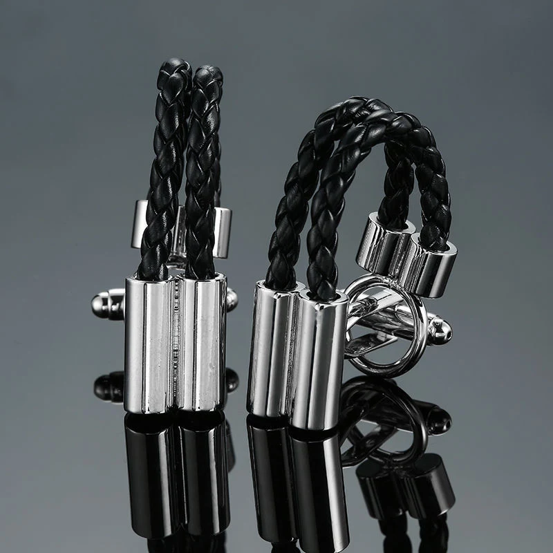 Abotoaduras de Futebol Esmaltadas em Preto e Branco, Material de Cobre de Alta Qualidade, Design Clássico e Sofisticado, Acessório Esportivo. — foto 3