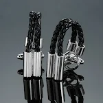 Abotoaduras de Futebol Esmaltadas em Preto e Branco, Material de Cobre de Alta Qualidade, Design Clássico e Sofisticado, Acessório Esportivo. — foto 3