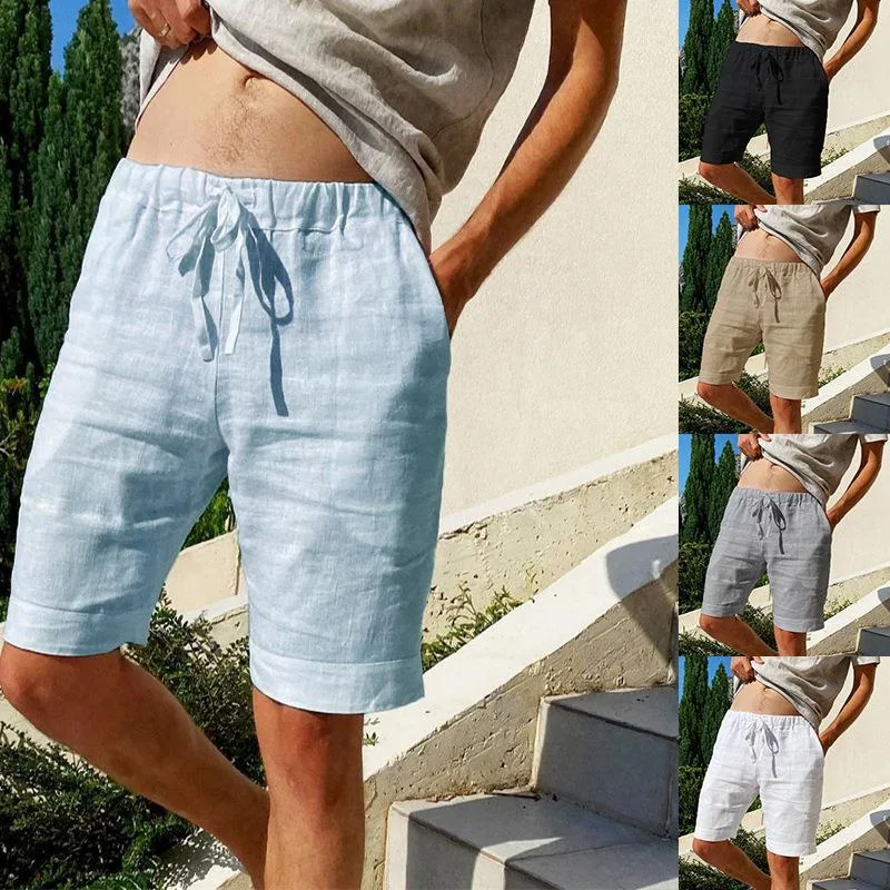 Men's Loose Cotton And Linen Casual Shorts. Experience ultimate comfort and breathability. Perfect for warm weather and — photo 13