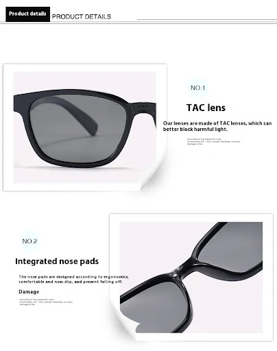Title 19, New Square Childrens Silicone Polarized Sungla...