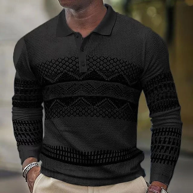 Title 2, Mens European and American Button Sleeve Lengt...