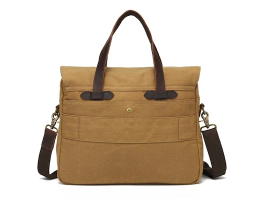 Title 2, Portable Briefcase Mens One-shoulder Crossbody...