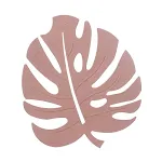 Pink flower leaf