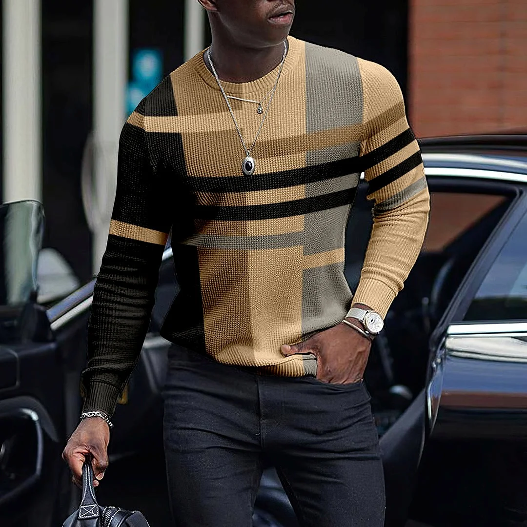Digital Printed Round Neck Street Casual Sports T-shirt for Men. Comfortable and stylish, perfect for workouts, everyday — photo 5
