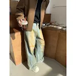 Fashion Wash Gradient Jeans voor Heren. Comfortabele en stijlvolle herenjeans met kleurverloop. Modern design en perfecte pasvorm. Ideaal voor casual looks. — foto 14