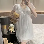 White short sleeve skirt