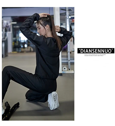 Title 7, Womens Sweat Suit Round Neck Long Sleeve Loose...