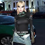 Macacão de camiseta de manga comprida com estampa de moda em torno do pescoço Slim Fit — foto 24