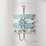 Set Of Four Rudder Hooks