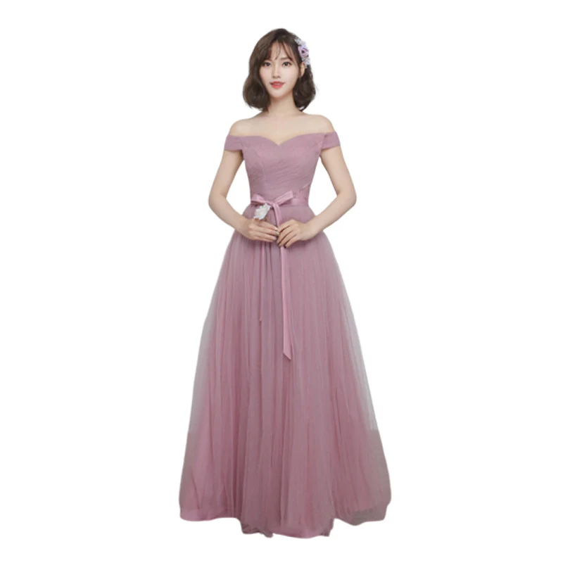 Vestido Longo Dama de Honra Marrom Cameo Mesh Confortável Cetim Fino para Jantares. Leve, elegante e ideal para festa. — foto 6