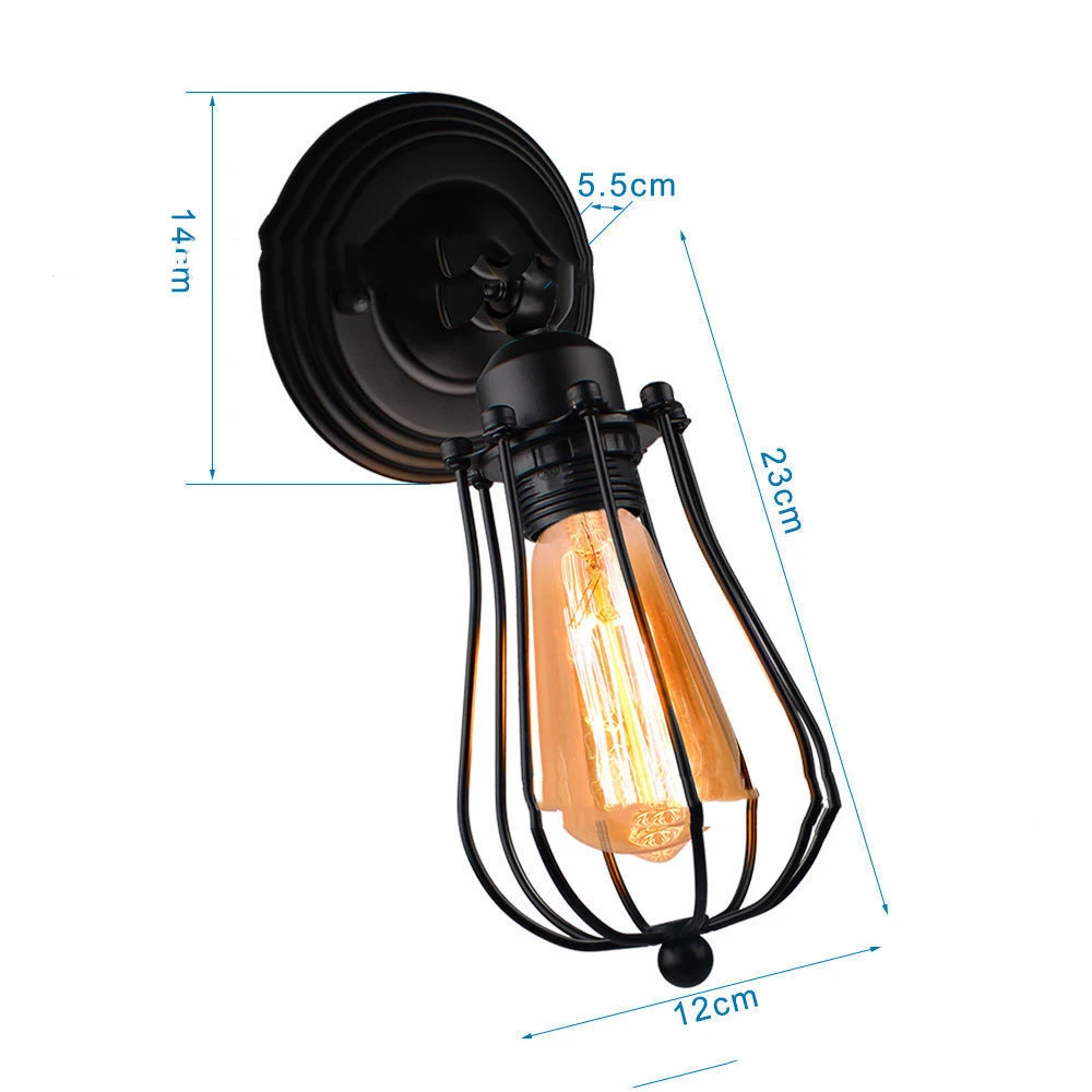 Title 4, Creative LED wall lamp for bedroom bedside aisl...