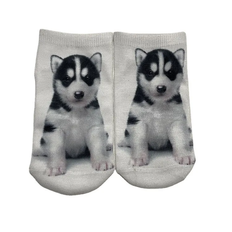 Meias infantis fofas com estampas de animais 3D de desenho animado. Conforto e diversão garantidos para os pés dos pequenos. Perfeitas para o dia a dia. — foto 5