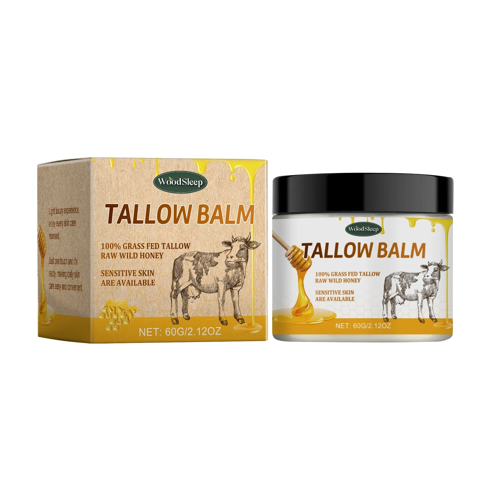 Tallow Balm for Sensitive Skin Natural deep hydration, soothing and reparative. Nourishes, softens, relieves dryness and — photo 1