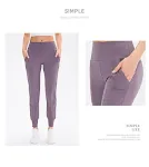 Damen Loose Tapered Yoga Hose, High Waist, Casual Sport Trousers, für bequemes Training und Freizeit, ideal für Yoga und mehr. — foto 2