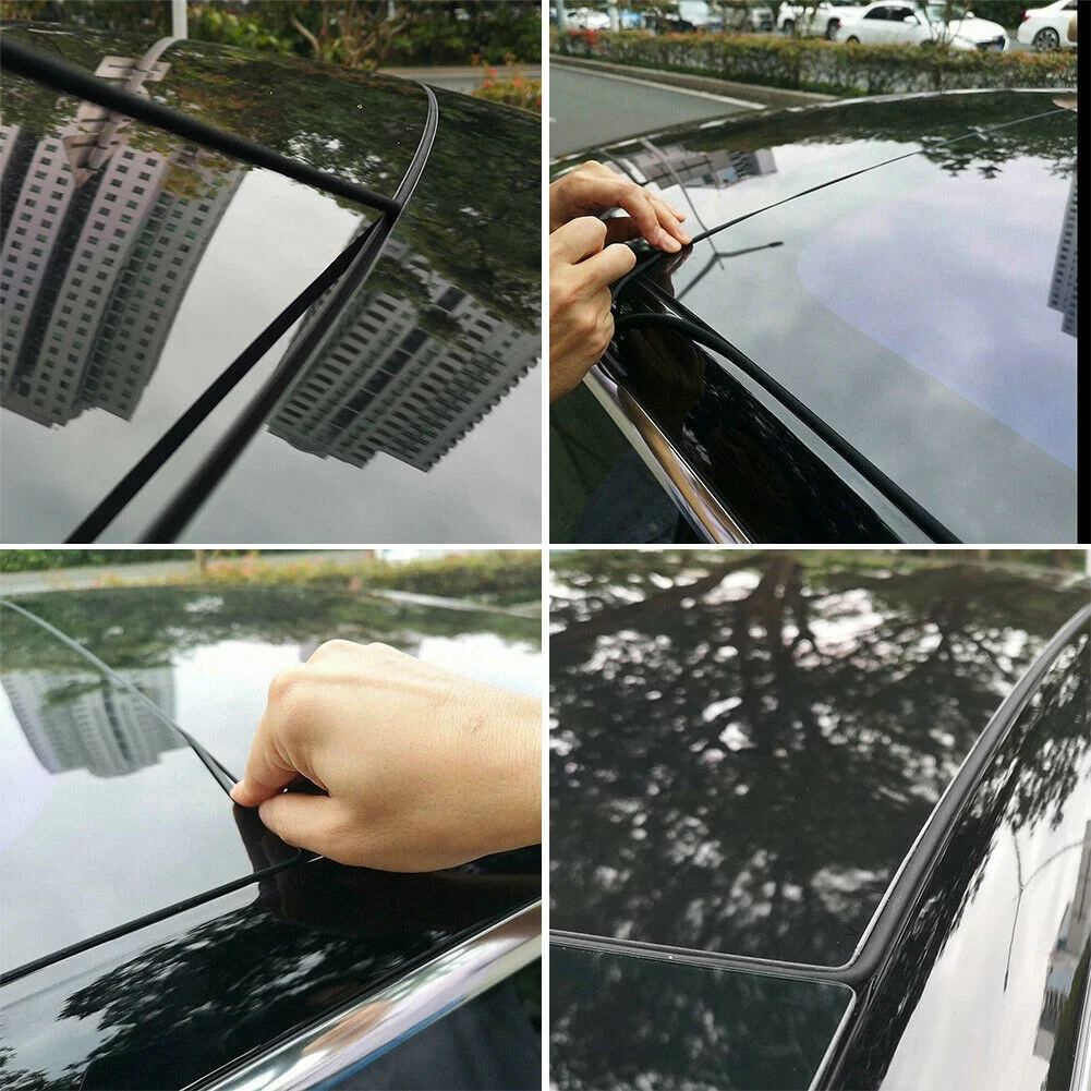 Title 1, Vedação do teto solar e para-brisa do Tesla Mod...