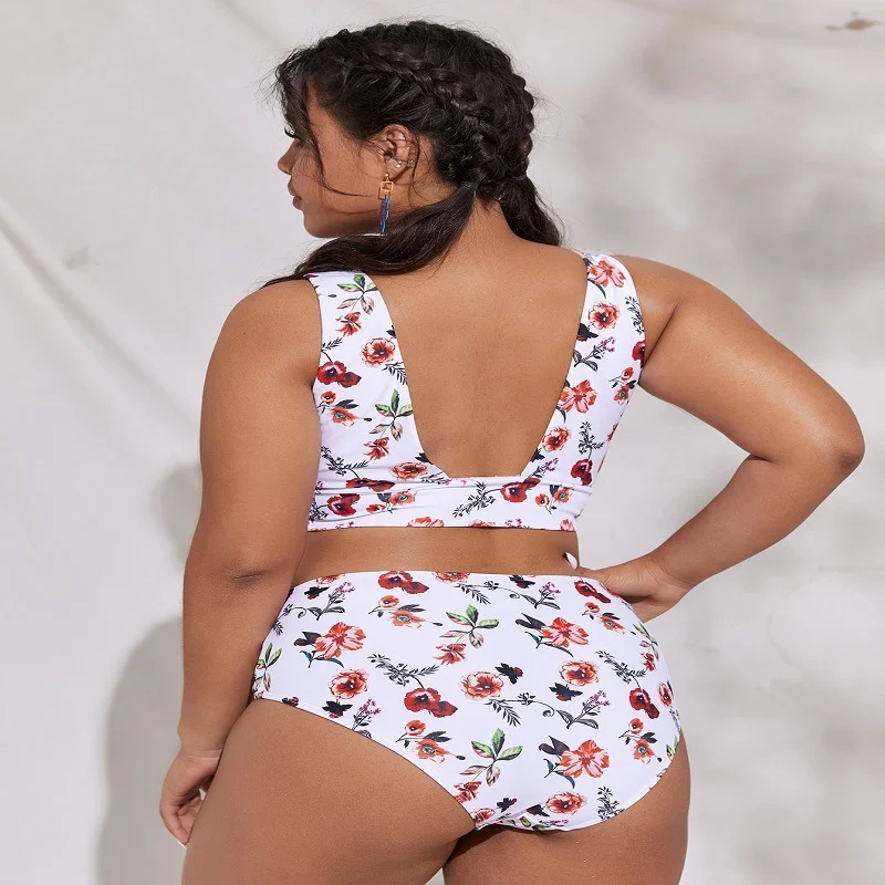 Title 3, European and American Printed Womens High Wais...