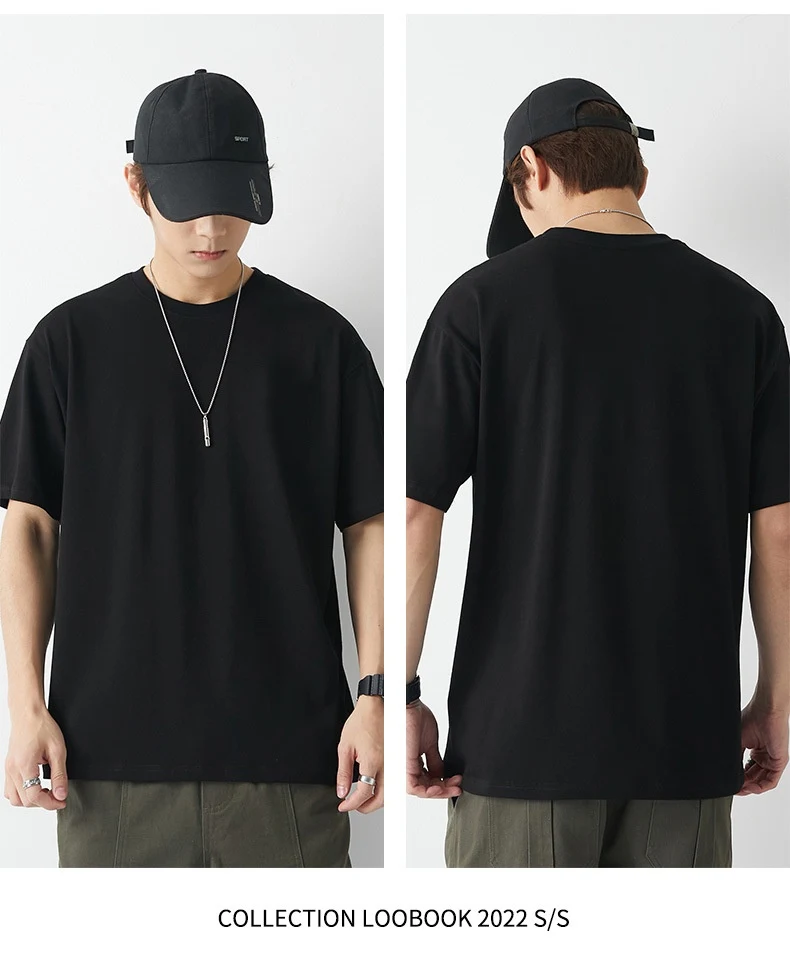 Title 13, Męski T-shirt Amerykański Krótki Rękaw Heavy, W...