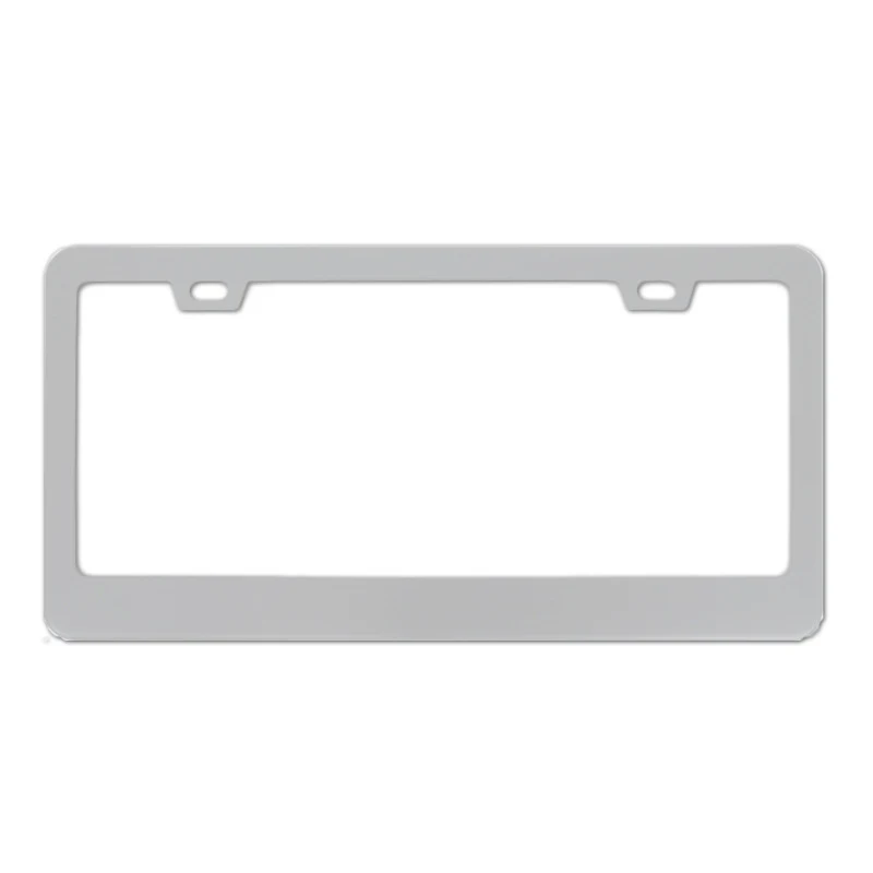 Minimalist Aluminum Alloy License Plate Frame Protect and enhance your car. Sleek, durable design, easy installation, co — photo 6