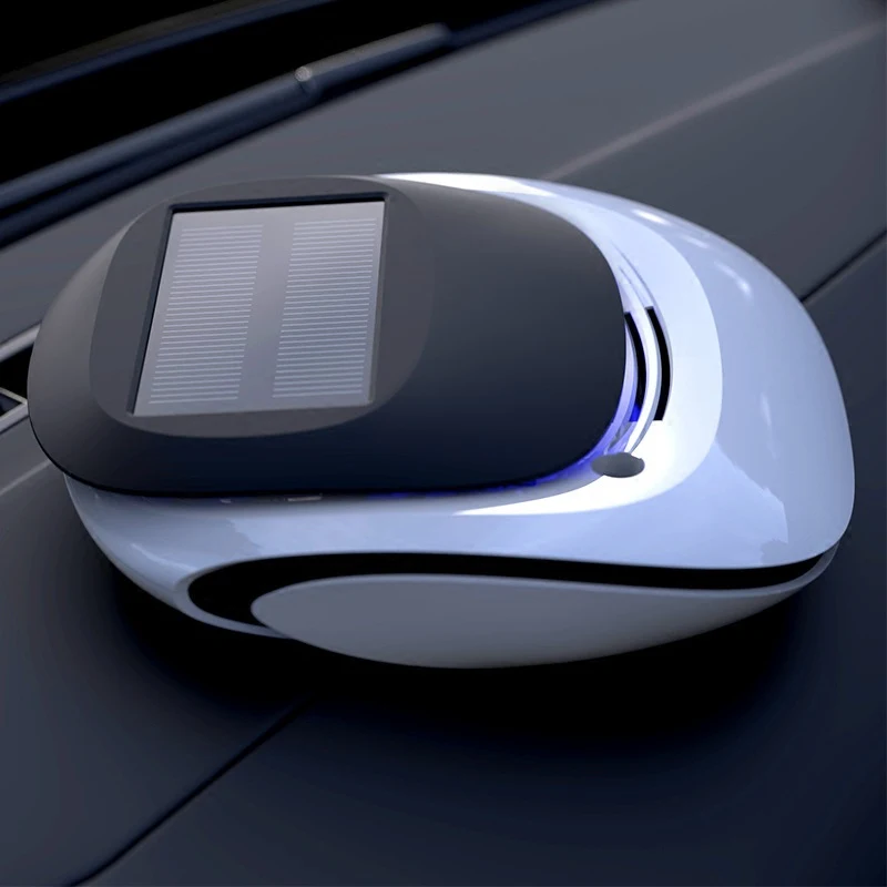 Car Air Purifier and Aroma Diffuser. Enjoy fresh, clean air and soothing aromatherapy while driving. Removes pollutants, — photo 1