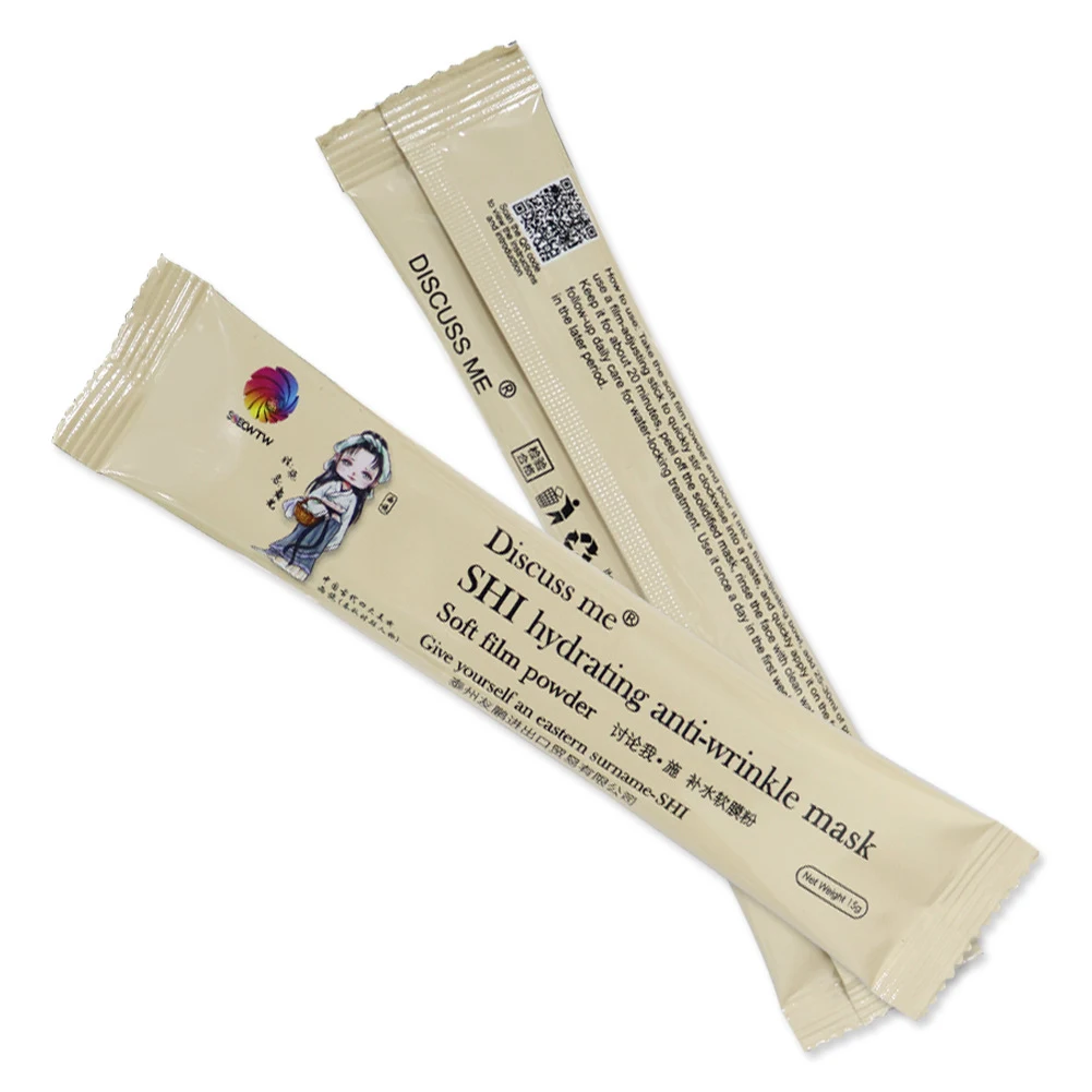 Maschera in polvere hydro jelly morbida per il viso, cura della pelle. Idrata, lenisce e rivitalizza la pelle. Per un incarnato radioso e sano. — foto 4