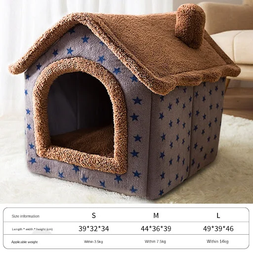 Title 1, Small Dog Teddy Cat Bed Litter Four Seasons Uni...