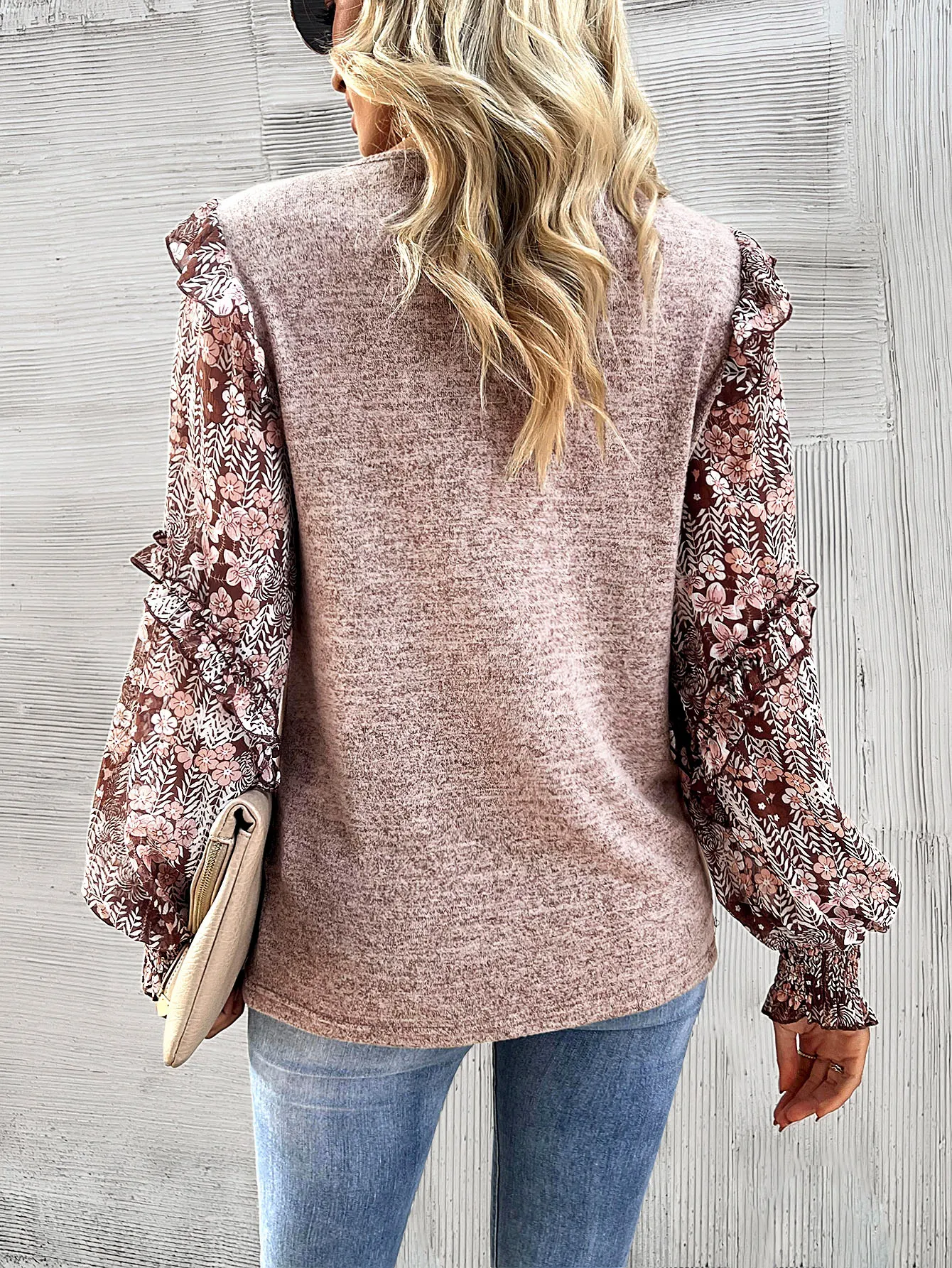 Title 2, Womens Elegant Long-sleeved Top For Spring And...