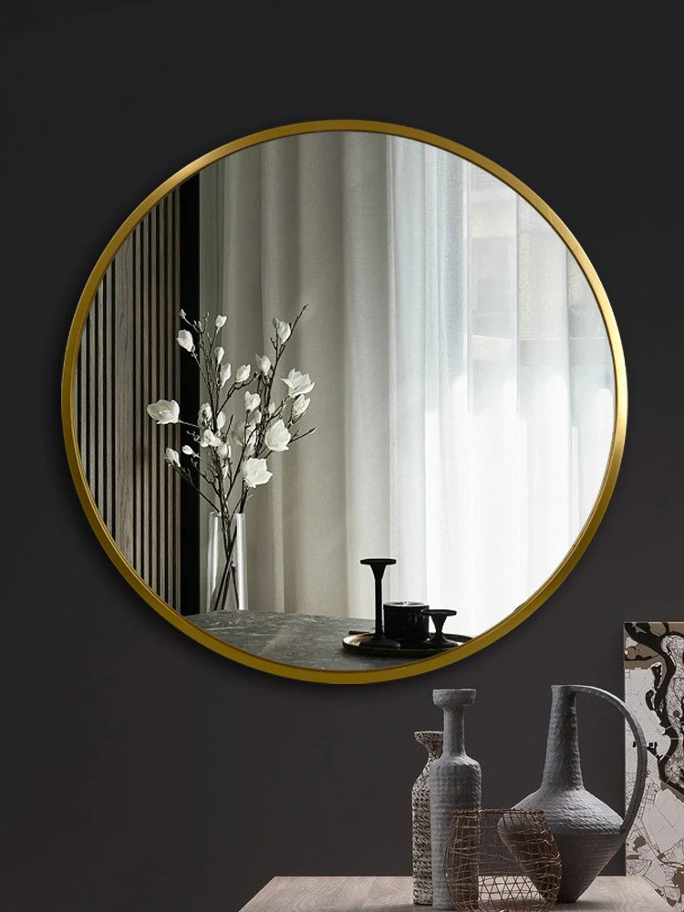 Title 2, Aluminum alloy bathroom mirror for toilet and v...