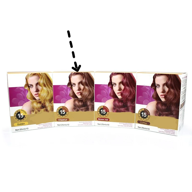 Handige Plantaardige Kleurshampoo voor Thuis Gemakkelijk te Gebruiken Zachte Formule Dekking van Grijs Haar Zorgt voor Levendige en Natuurlijke Kleur — foto 5