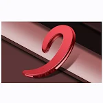 Three buttons red 3pcs