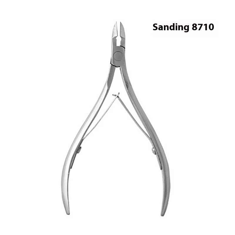 Factory Wholesale Cuticle Nipper Manicure Double Fork Beauty Pliers Barbed Care Tool for professional nail care and perf — photo 6