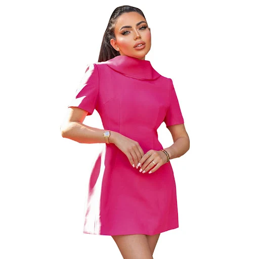 Title 13, Getailleerde taille backless strikjurk dames