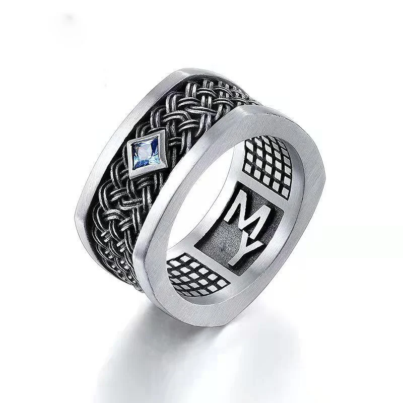 Anel de luz individual simples e personalizado, estilo nacional luxuoso e quadrado. Ilumine com elegância e crie um ambiente sofisticado e único. — foto 1