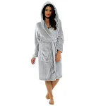Women's long bathrobe with belt soft and comfortable ideal for relaxing after a bath or at home perfect for everyday use — photo 10