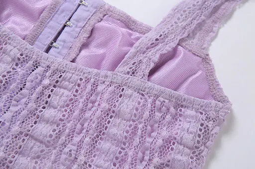 Title 6, Camiseta de renda com suspensórios, perfeita pa...