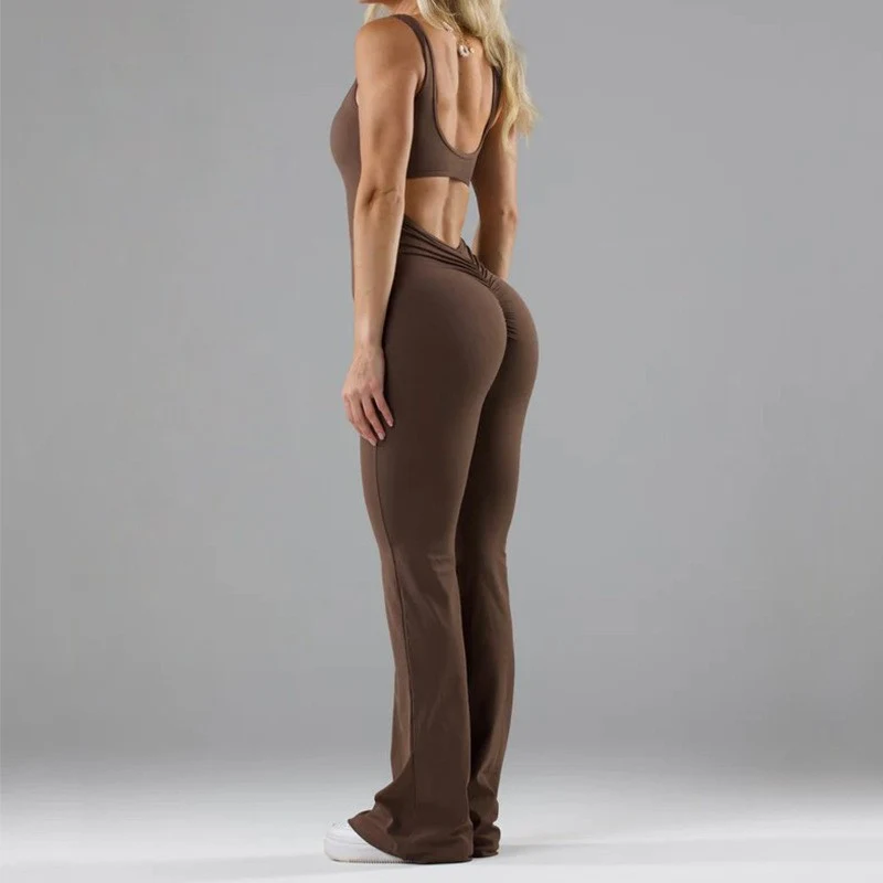 Title 8, Body yoga aderente, senza cuciture, per allenam...