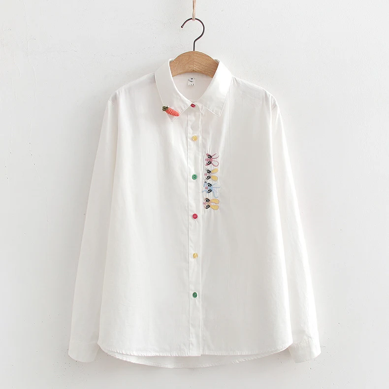 Title 2, Camicia da donna con ravanello con coniglio ric...